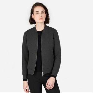EVERLANE Charcoal Bomber Jacket